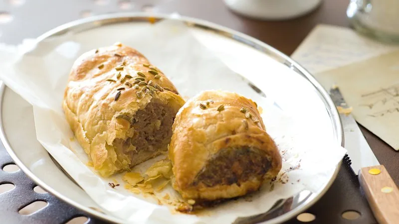 Celebrate Bourke Street Bakery’s 21 years by cooking its signature sausage roll