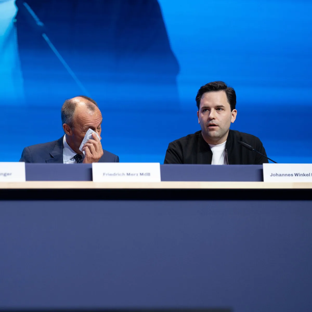 "Deutschlandtag" - CDU-Chef Merz spricht beim Treffen der Jungen Union in Bonn