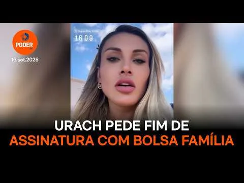 Andressa Urach pede que assinante cancele conta paga com Bolsa Família