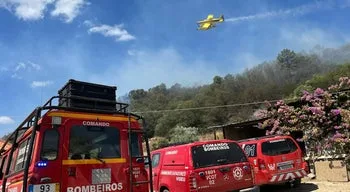 Vinte concelhos de sete distritos em perigo máximo de incêndio