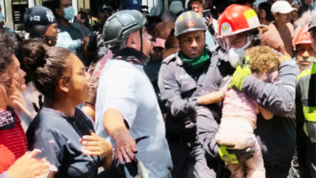 Sofía, la niña rescatada por un bombero en Cali, se reencontró con su salvador: así fue el emotivo momento