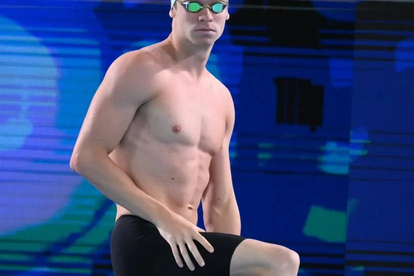 Léon Marchand vainqueur de sa série en 200 m papillon : « Ça sera un peu mieux ce soir »