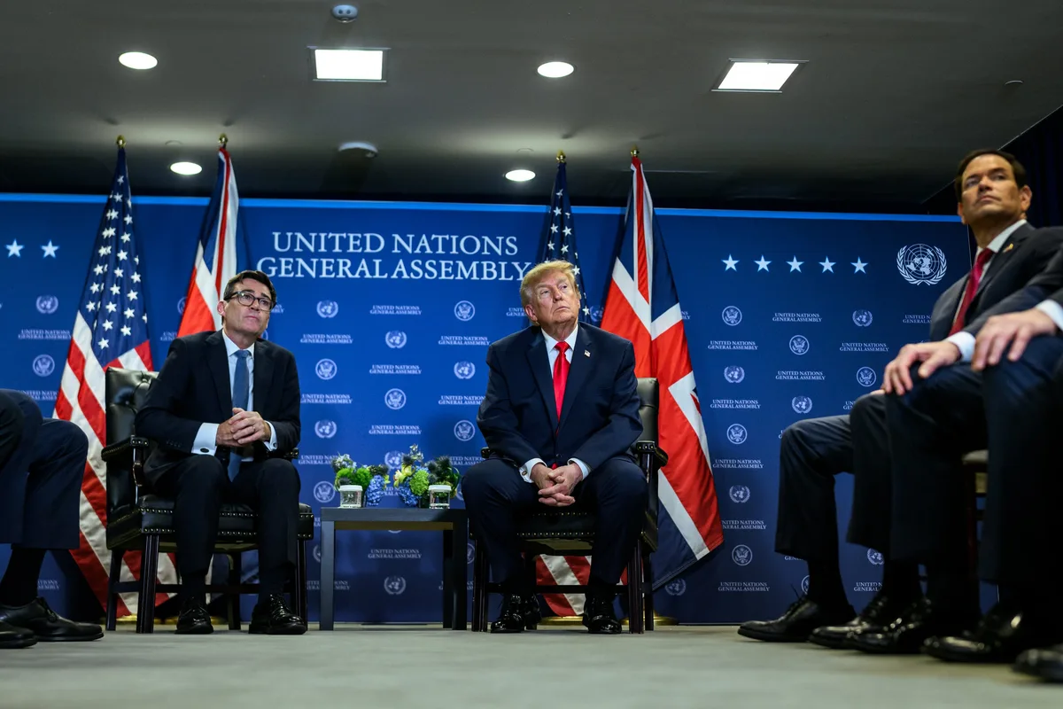 El primer ministro británico se reunió con Donald Trump y confirmó que hablaron de las Islas Malvinas