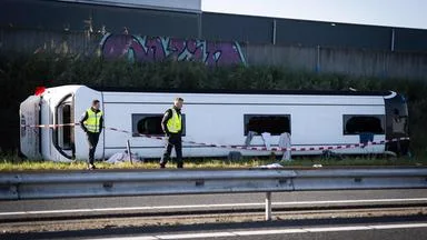 Busunfall in den Niederlanden - deutsche Schüler an Bord