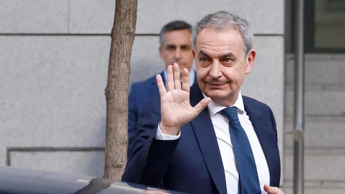 La declaración de los directivos de Plus Ultra y el origen de las joyas marcan el presente judicial de Zapatero