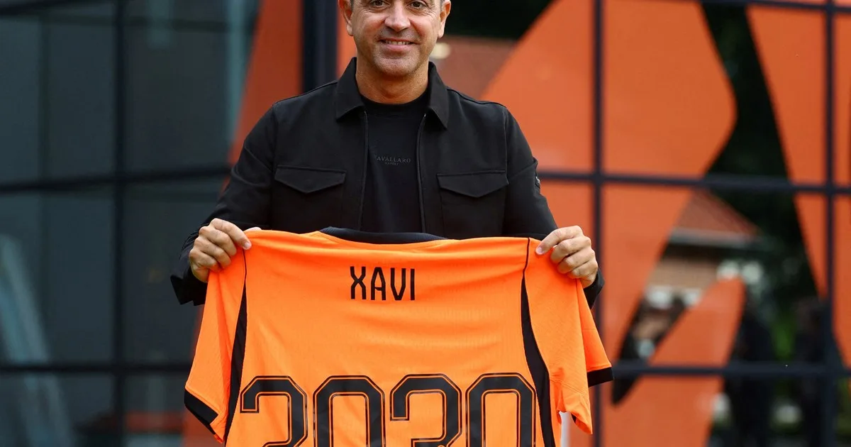La insólita presentación de Xavi como DT de Países Bajos: "Era nuestra tercera opción"