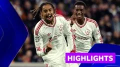 Barcola shines as Liverpool score six to beat LASK