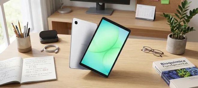 Perfeito para os estudos! Galaxy Tab A11 Plus despenca de preço em promoção