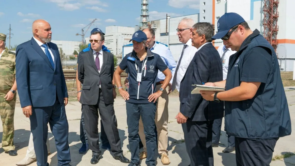 IAEA: Kühlturm von russischem Atomkraftwerk von Drohne getroffen - kein Feuer