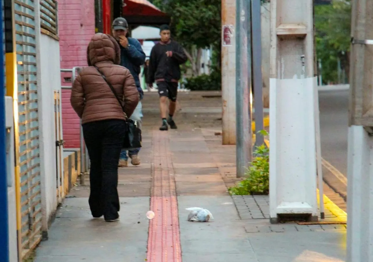 Sensação térmica chega a 7,5°C em Campo Grande com nova frente fria