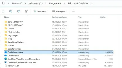 Windows 11: Onedrive Photos verschwindet aus Startmenü - ist aber noch da