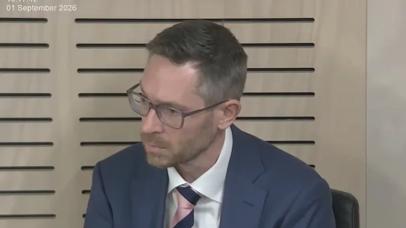 ‘Did your wife lie to commission?’: Perrottet quizzed on conflicting evidence
