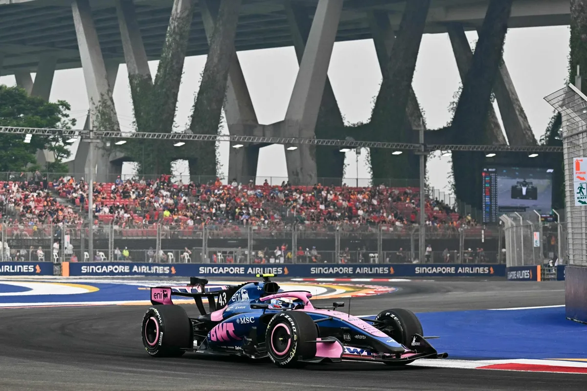 Franco Colapinto en la Fórmula 1, EN VIVO: la clasificación para la sprint de Singapur, minuto a minuto