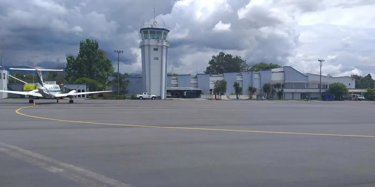 Operaciones en el aeropuerto de Popayán, fueron suspendidas temporalmente, según la Areocivil