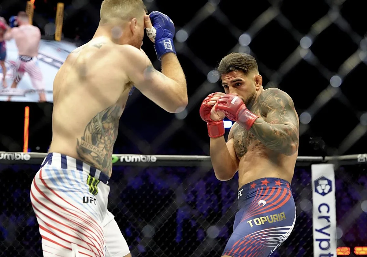 Topuria acusa a Gaethje de manipular sus guantillas y activa la maquinaria para vender la revancha