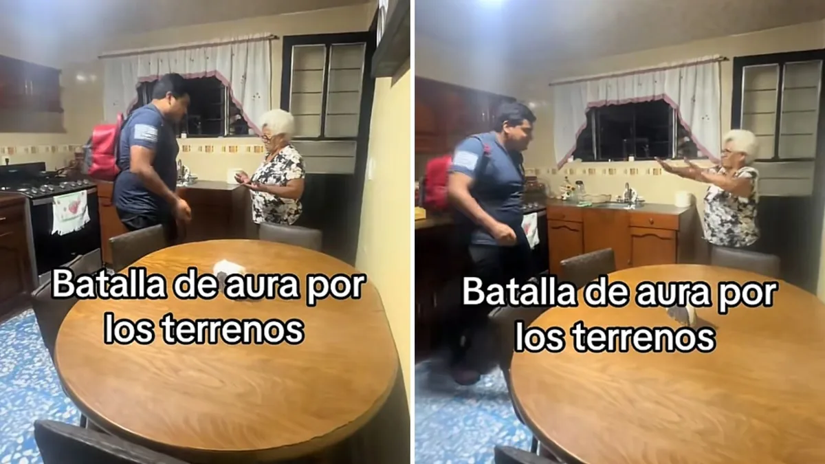 Abuelita demuestra a su nieto quién manda en una batalla de aura: “Ella farmeaba desde el inicio”