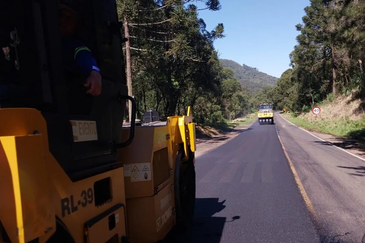 Rodovia a pouco mais de 270 km de Curitiba está no sistema pare-e-siga
