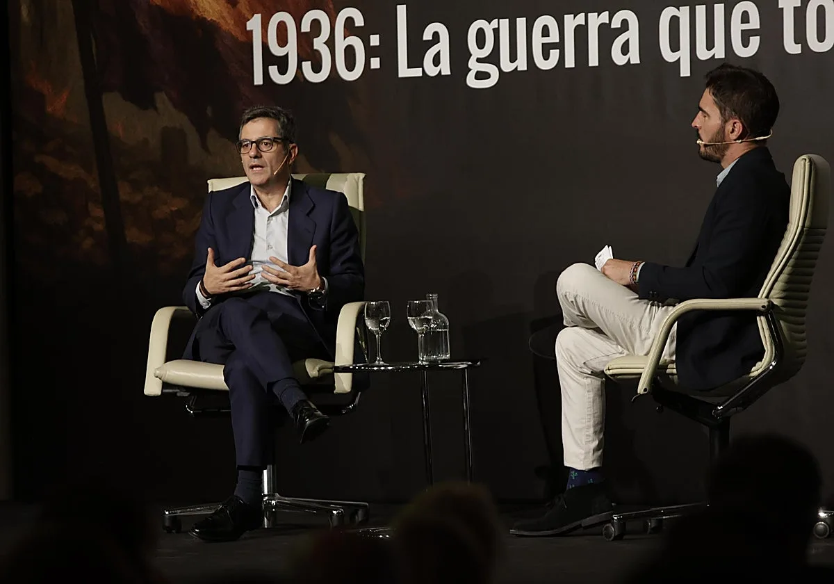 Bolaños ve «democrático» que haya «dos visiones de España» y llama a «superar la viejas rencillas»
