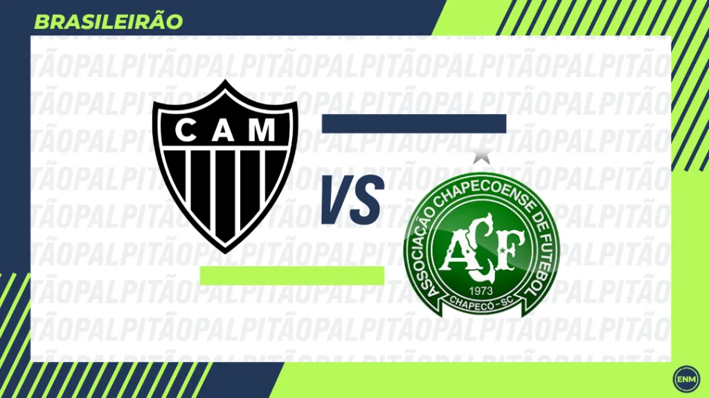 Atlético-MG x Chapecoense: retrospecto, prováveis escalações e onde assistir pelo Campeonato Brasileiro
