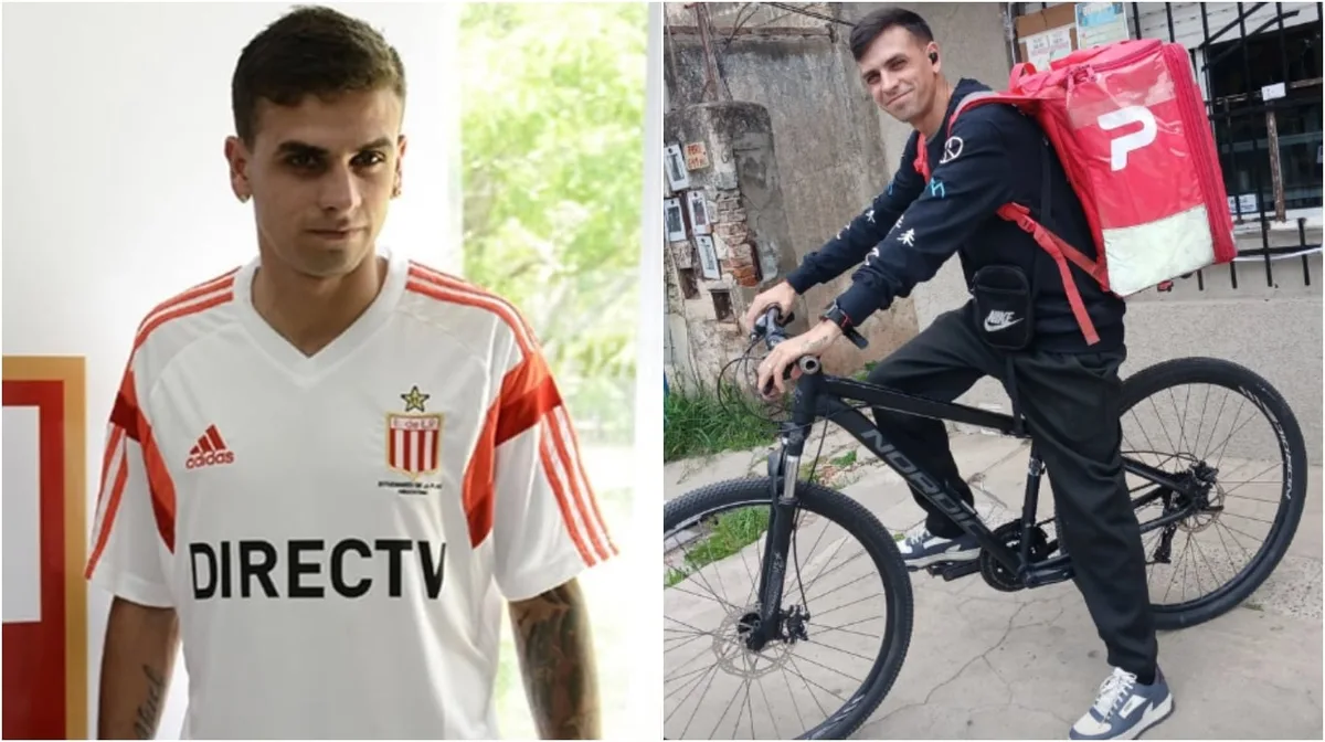 “Tengo dos hijos y no voy a bajar los brazos”: la historia del exjugador que vende sándwiches en bicicleta tras perder la visión