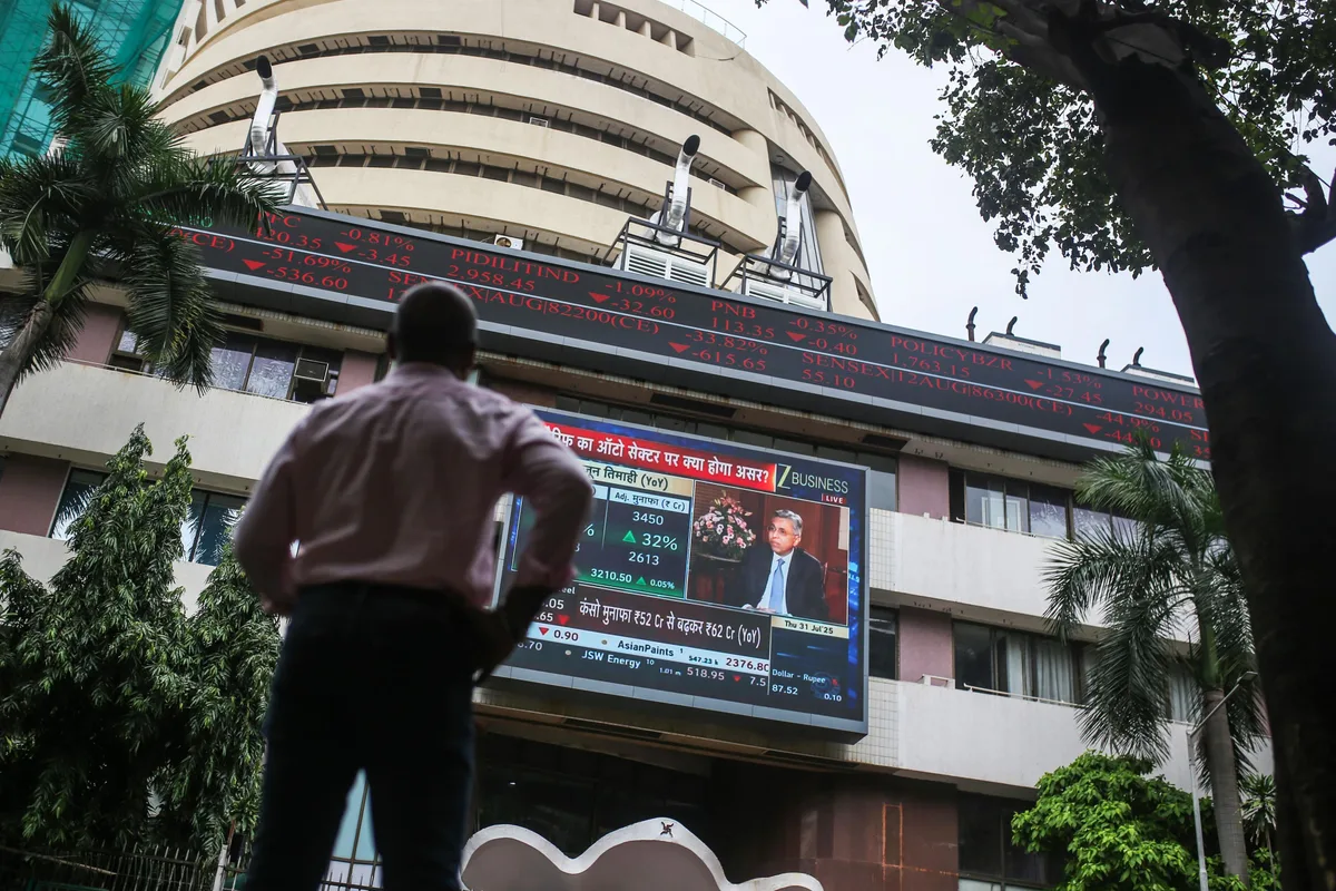 Stock Market LIVE: Sensex rises 200 pts, Nifty near 24,000; Rupee at over 2-month high against $