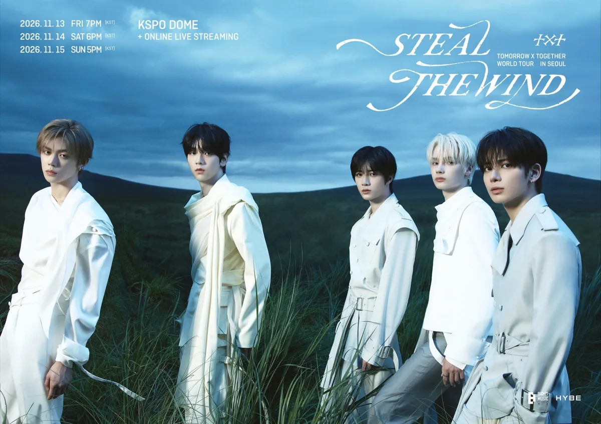 투모로우바이투게더, 서울서 다섯 번째 월드투어 ‘STEAL THE WIND’ 출발