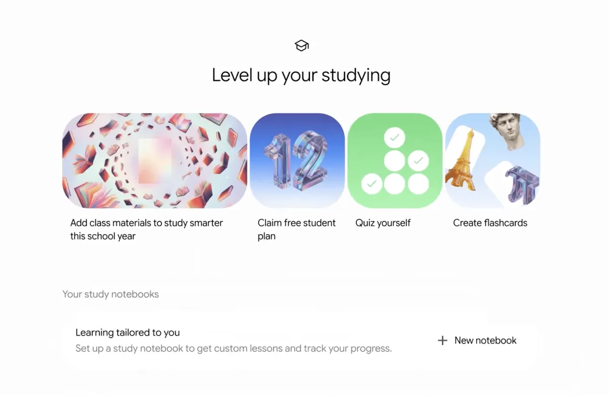 Google Gemini is getting a dedicated student hub