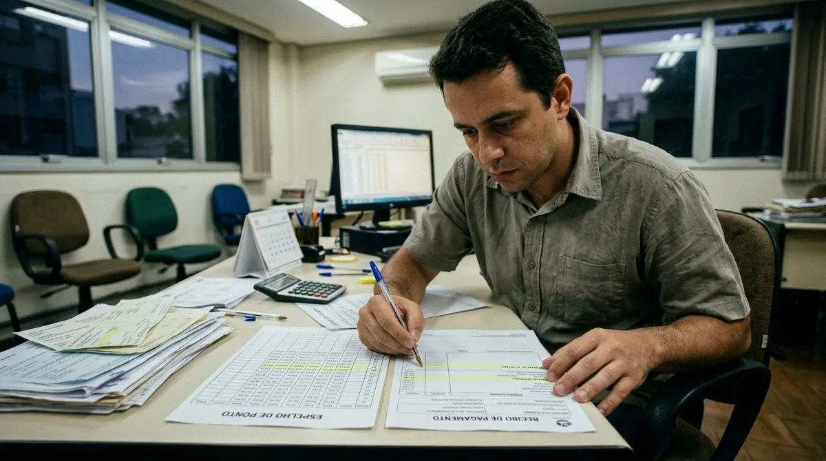 Funcionário trabalha durante meses sem receber corretamente as horas extras e descobre que esses valores também podem influenciar o cálculo das férias e do 13º salário
