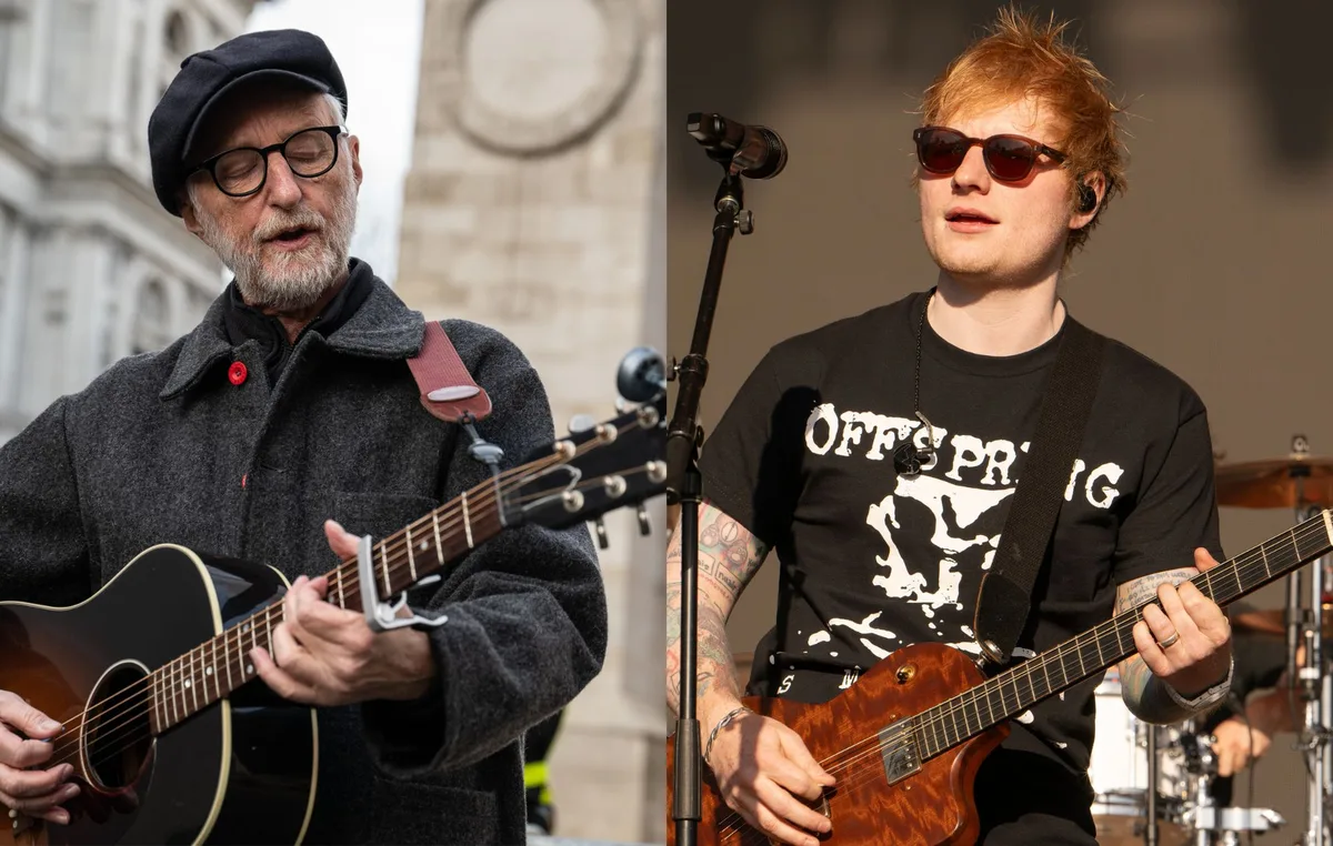 Billy Bragg says “if I was Ed Sheeran, I’d swallow my pride and cancel the tour” to avoid “tarnishing career” and “becoming a pariah”