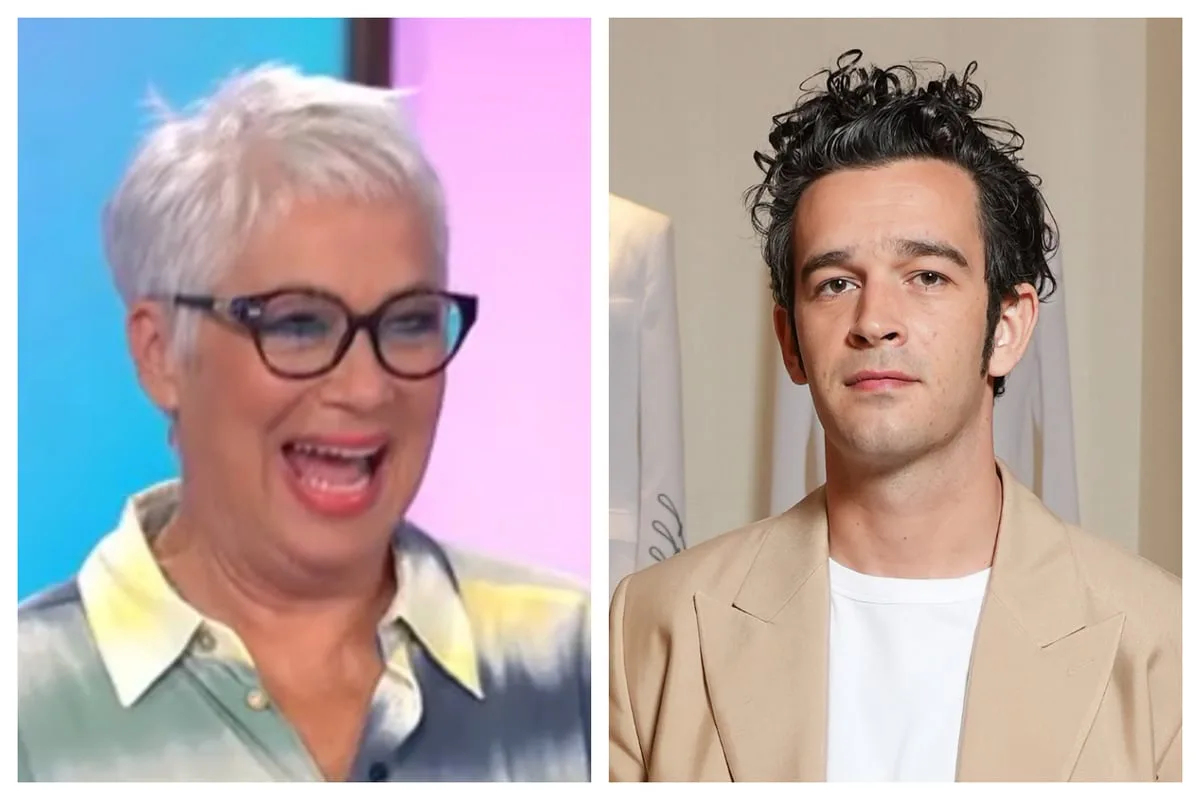 Denise Welch says she still contacts son Matty Healy’s bandmates if he doesn’t pick up his phone