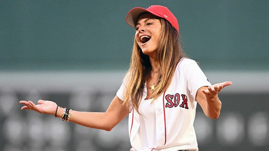 Maria Menounos nails first pitch at Fenway, Shane Gillis gets busted & is Amanda Anisimova drinking beer?