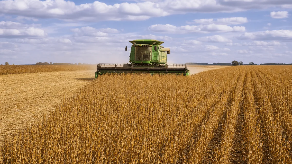 Mercado de soja recua no Brasil com pressão de Chicago após relatório do USDA