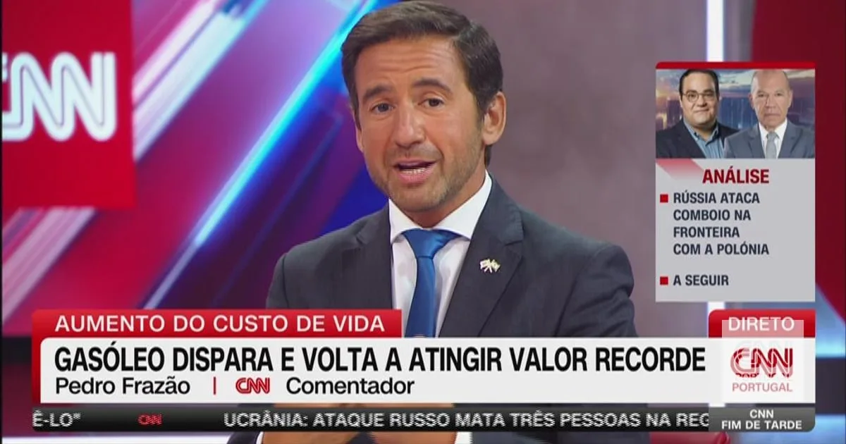 "Há agricultores que estão a levar os tratores a Espanha para abastecerem com gasóleo normal. Não podemos viver num país assim"