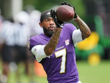 Ravens say they are aware of receiver Rashod Bateman's June arrest in Georgia domestic case
