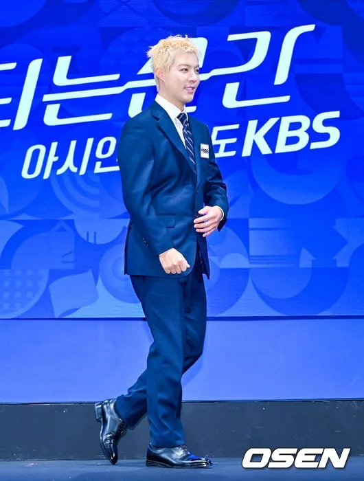 [사진]강남,'KBS 해설위원으로 돌아왔어요'