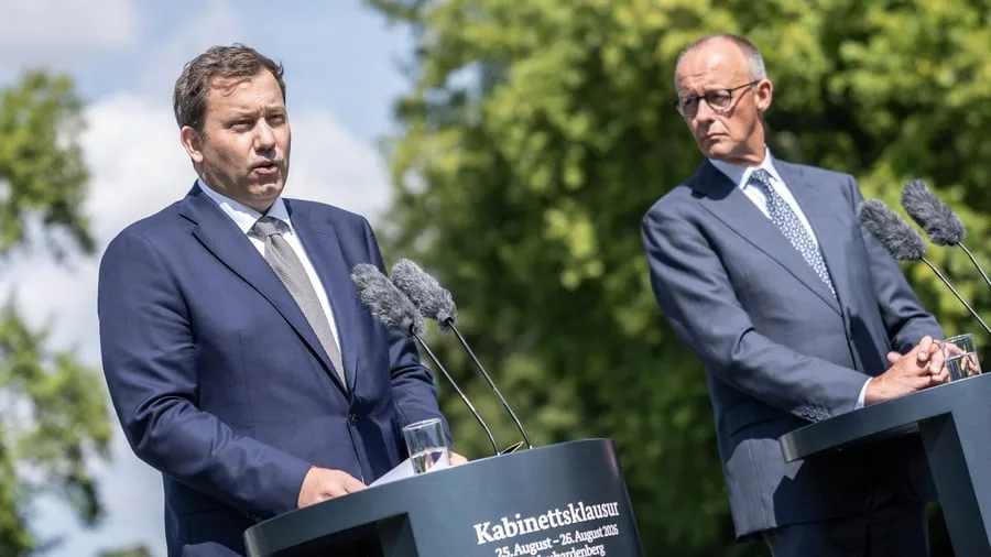 Kabinett in Klausur: Klingbeil mahnt mehr Geschlossenheit in Koalition an