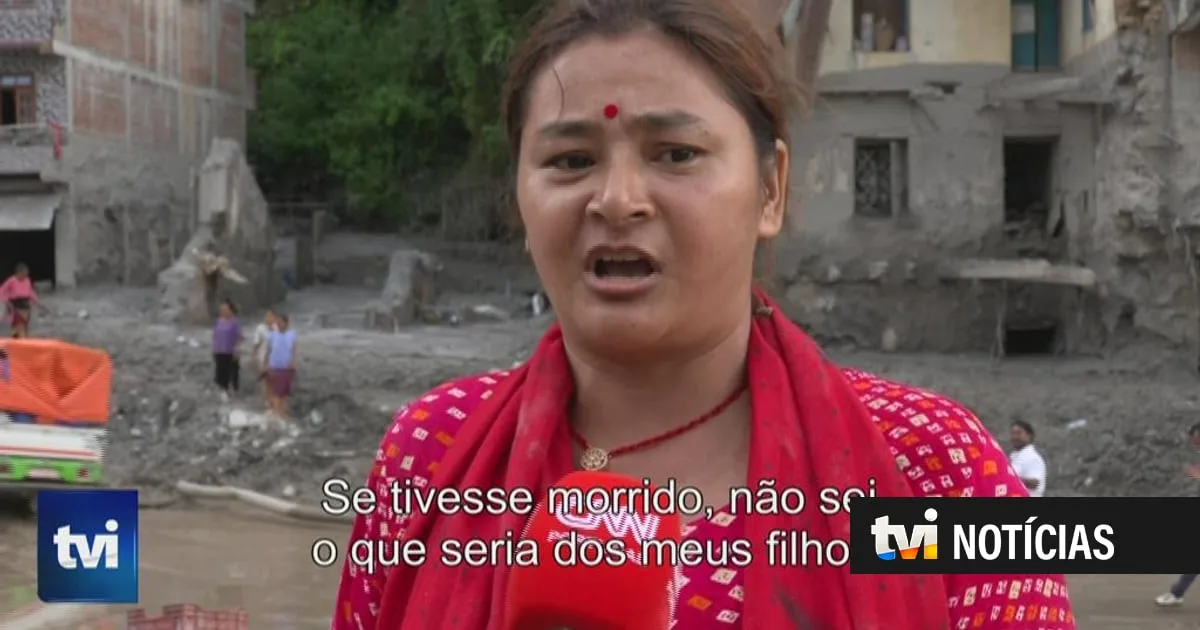 "É como se tivéssemos morrido e sobrevivido ao mesmo tempo": a TVI com os sobreviventes das inundações no Nepal