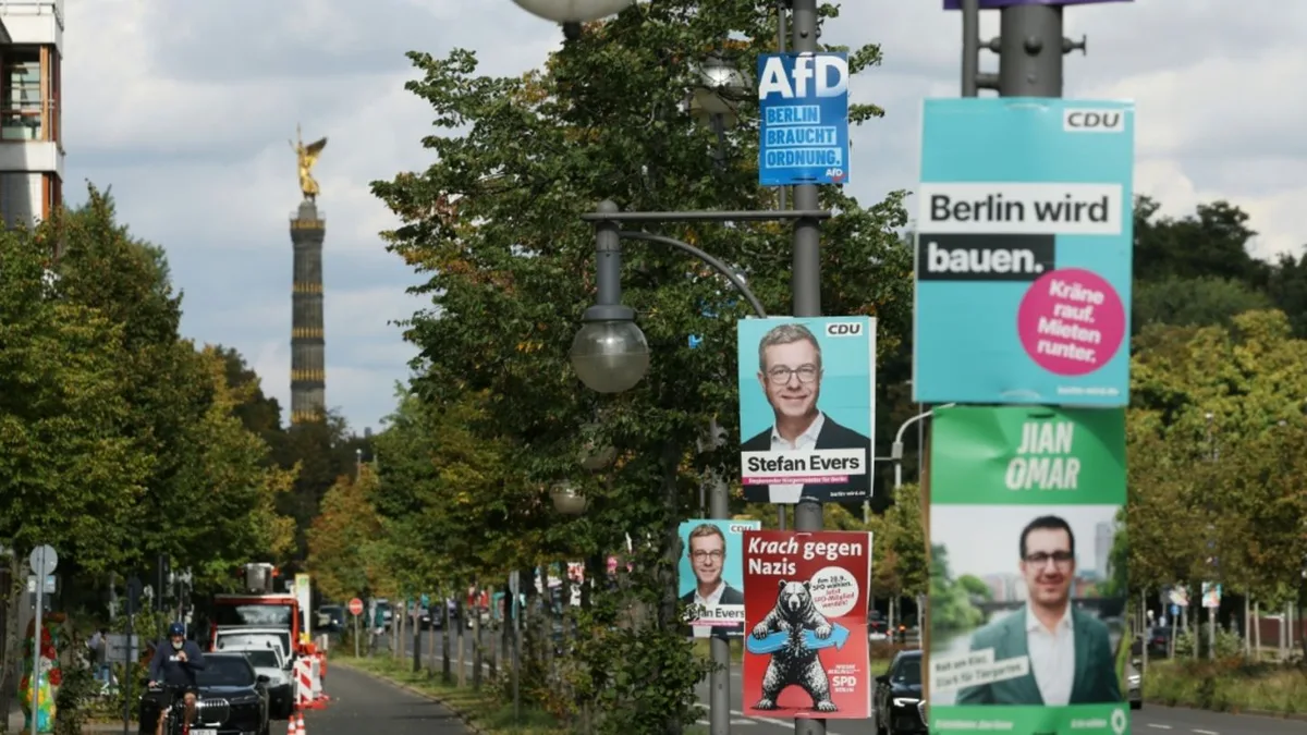 Wahllokale geöffnet: Abgeordnetenhauswahl in Berlin hat begonnen