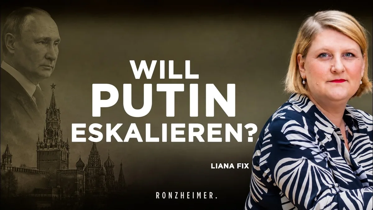 RONZHEIMER - Fürchtet Trump Putins Eskalation? Mit Liana Fix