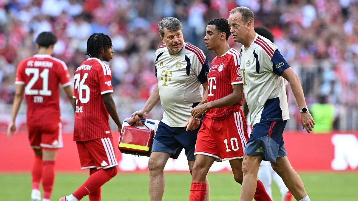 Jamal Musiala reveals neurological issue after on-field collapse in pre-season
