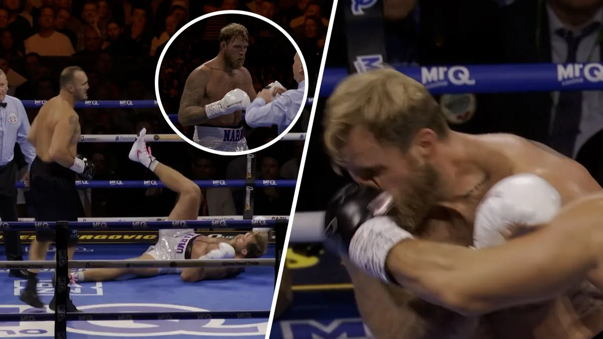 The BRUTAL knockout on Itauma undercard!