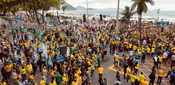 Flávio estreia campanha com eventos esvaziados no Rio e em Minas