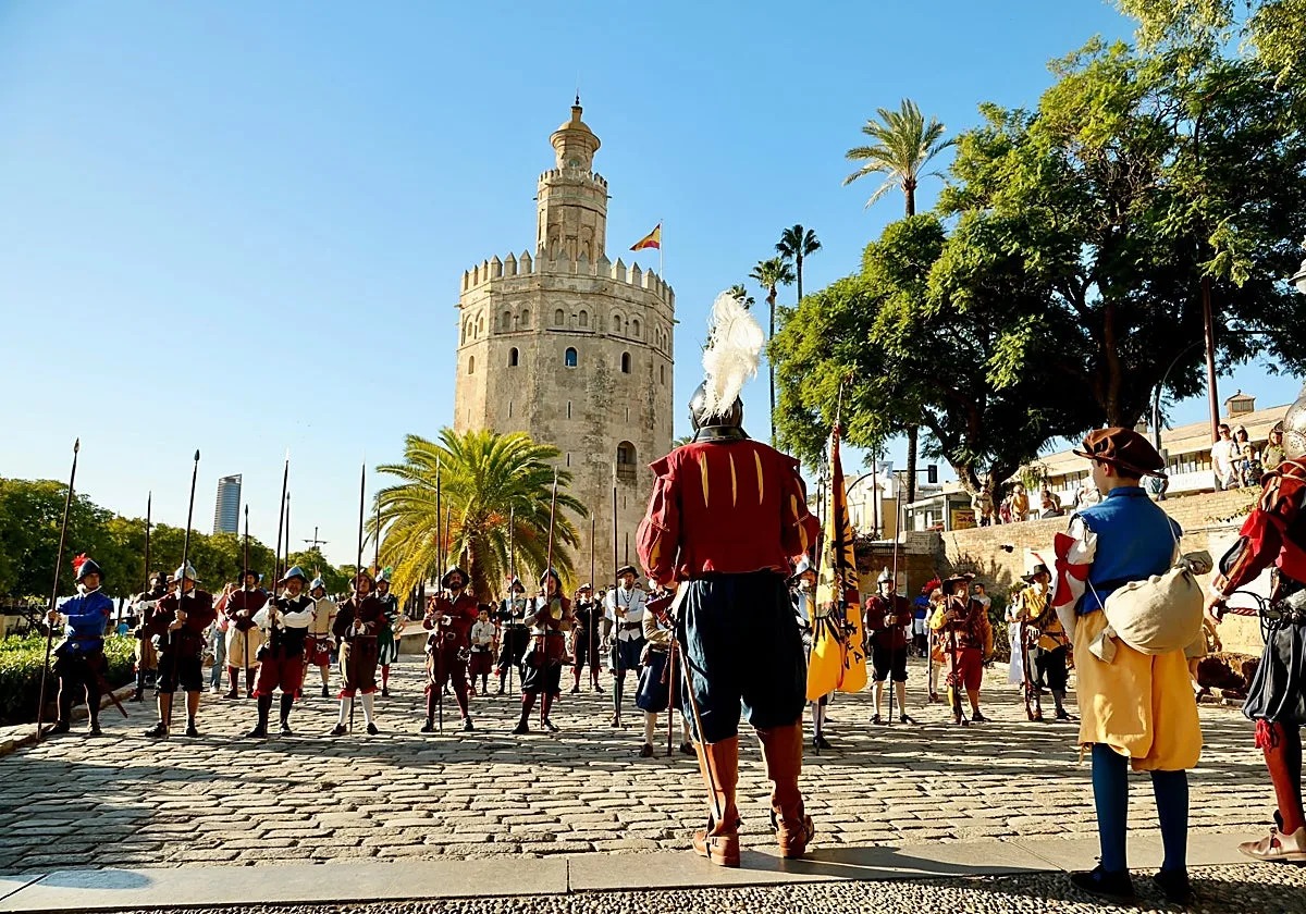 Juan Sebastián Elcano y su tripulación regresan a Sevilla cinco siglos después