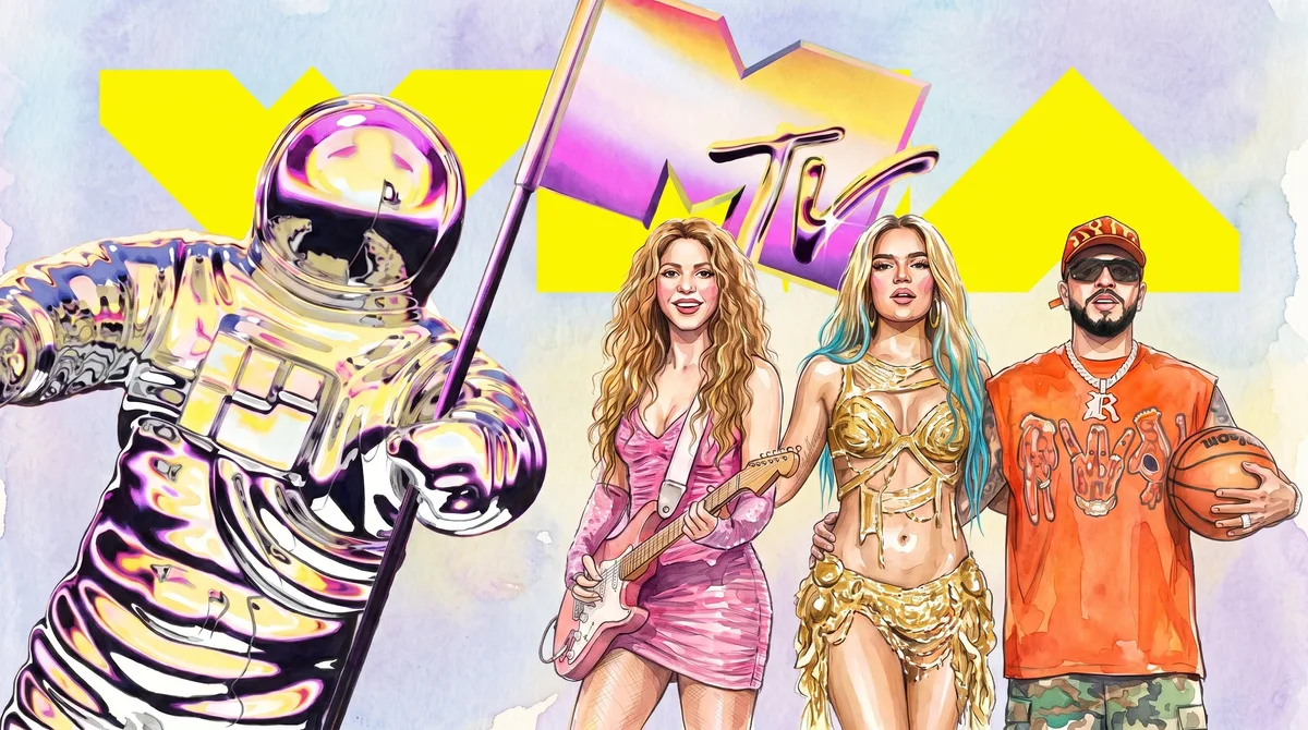 Shakira, Karol G, Ryan Castro: este es listado de los artistas colombianos nominados en los ‘MTV Video Music Awards 2026′