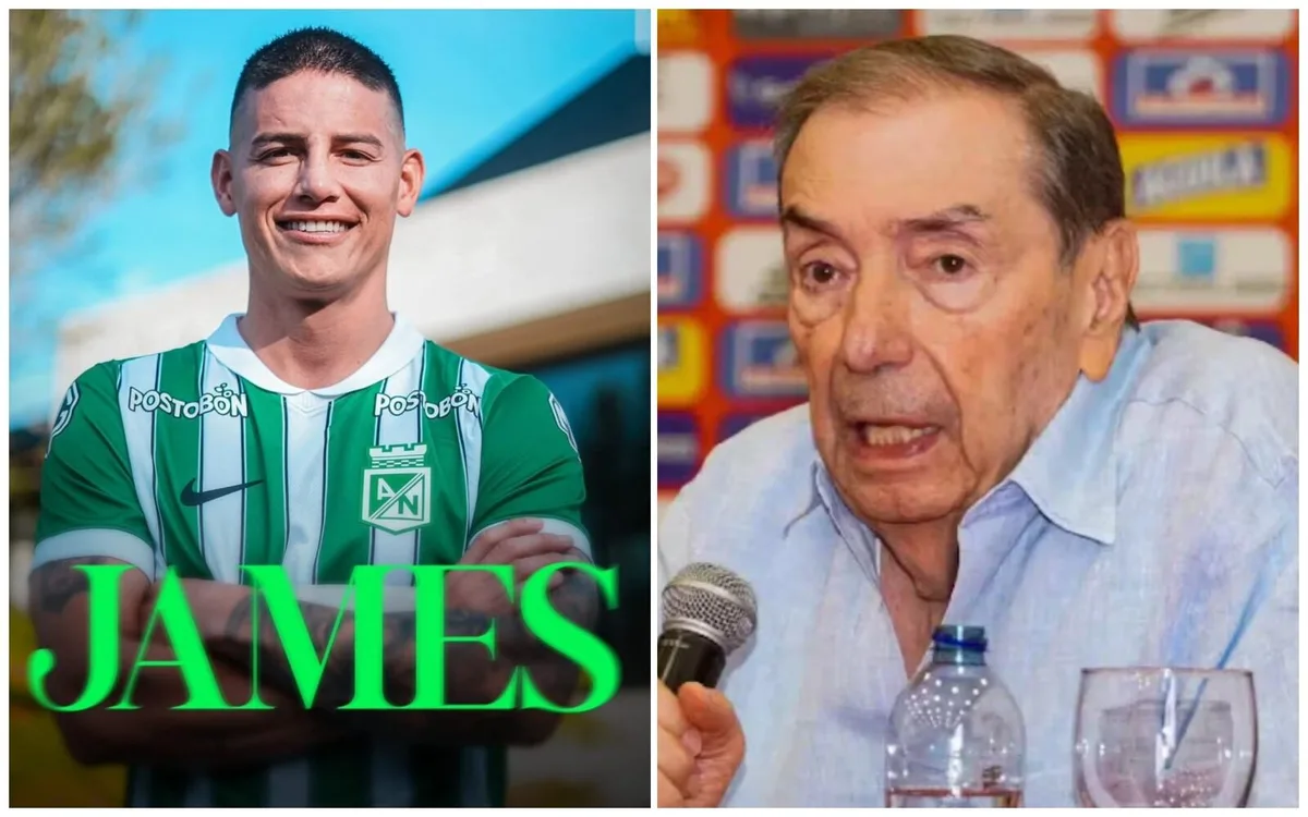 James Rodríguez ya firmó con Nacional y en redes revivieron la arremetida de Fuad Char, dueño de Junior, tras fallido fichaje: “Flojo de mier...”