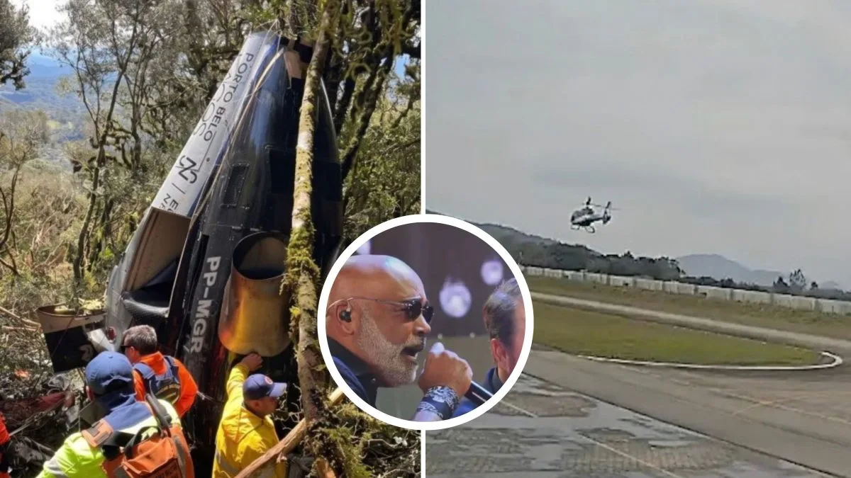 Peritos revelam possível causa da queda de helicóptero que matou o cantor Rick Sollo e outras quatro pessoas em SC