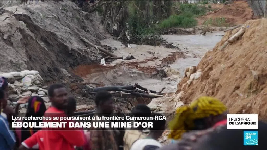 Les recherches se poursuivent pour retrouver les victimes de l'éboulement en Centrafrique