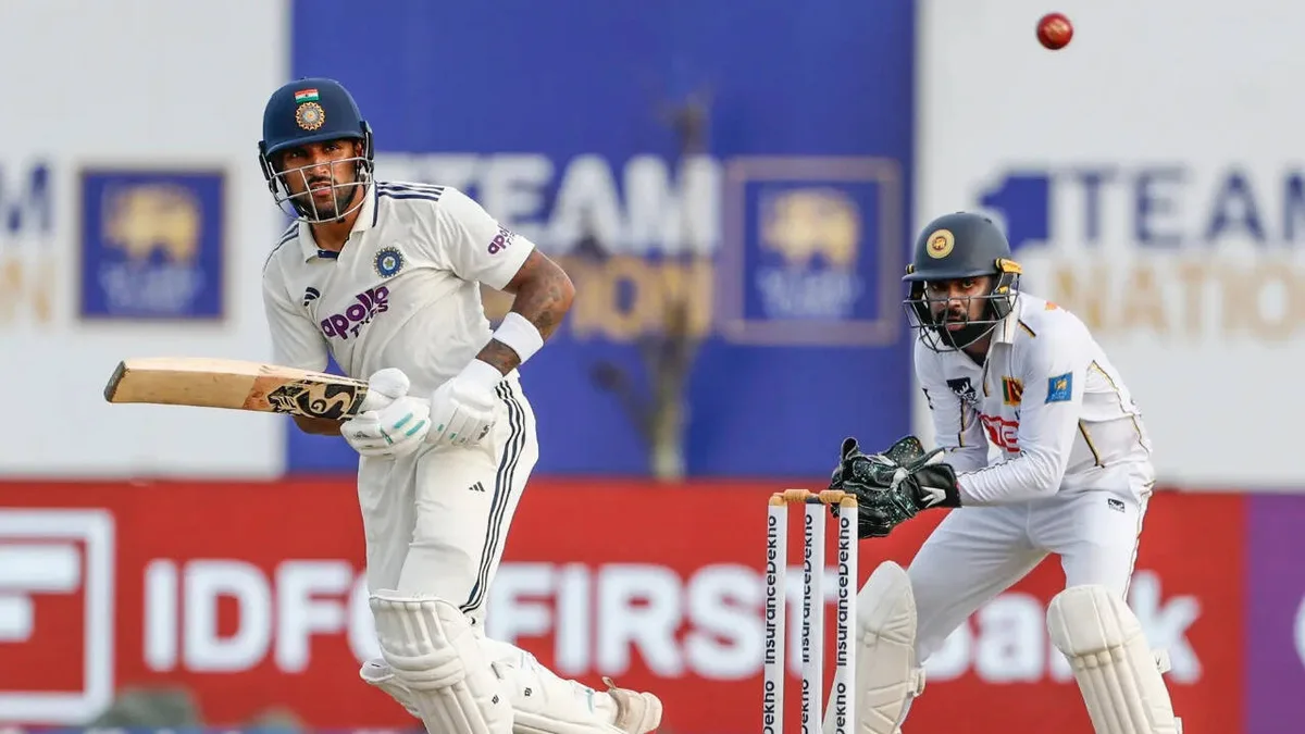 Jurel's century, early strike from Prasidh-Suthar put India in command; Sri Lanka trail by 495
