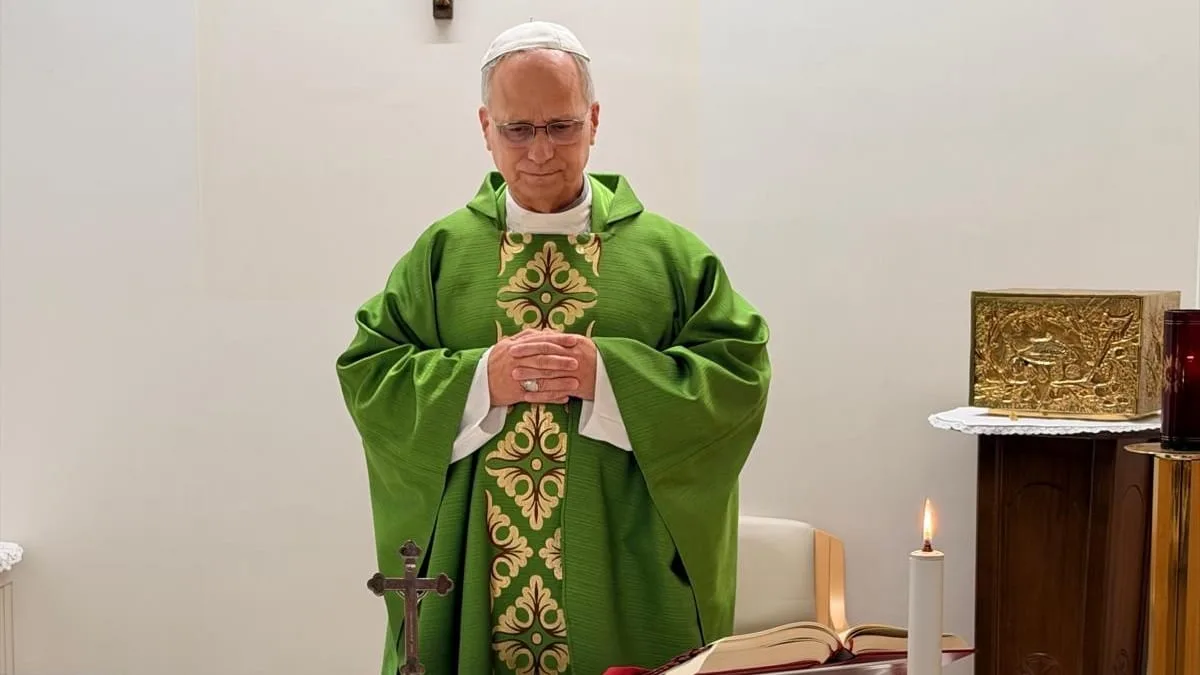 Für die Klinik-Mitarbeiter - Papst feiert erste Messe nach der Schock-Diagnose