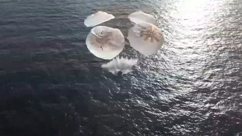 DIRECT. Sophie Adenot de retour sur Terre après l'amerrissage réussi de la capsule de SpaceX